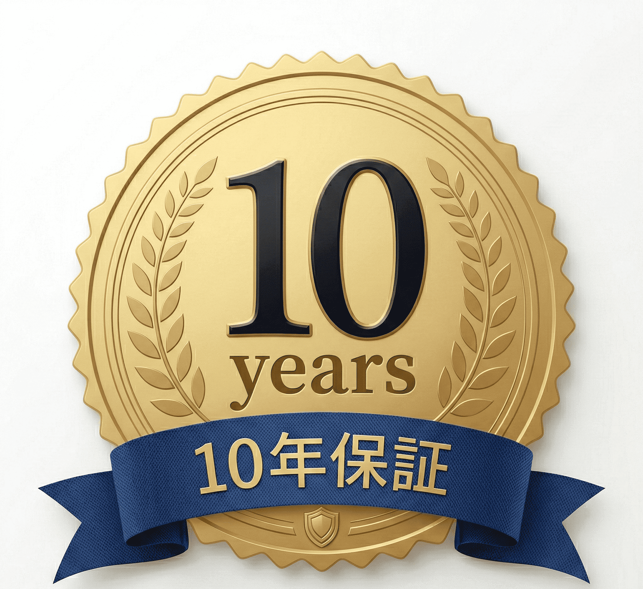 術後も長く安心の「最長10年保証」とメンテナンス体制