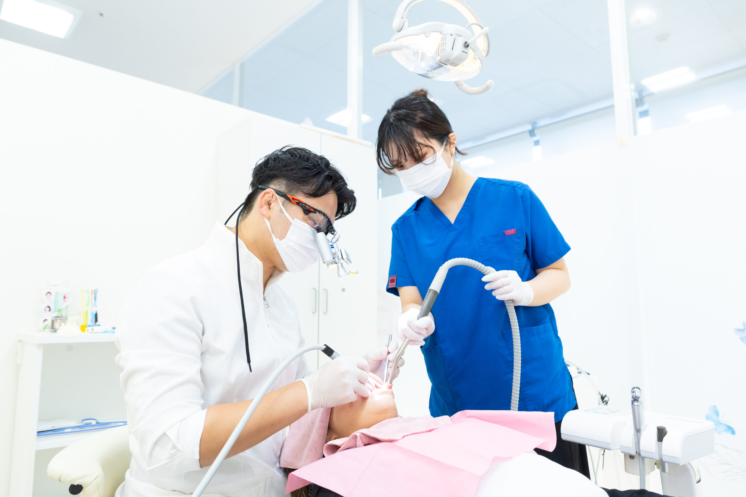 治療開始（装置の装着）